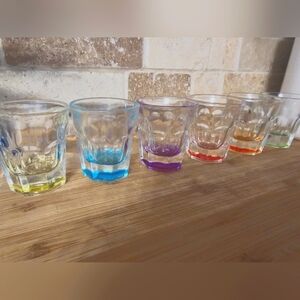 Coloured Shot Glass Set